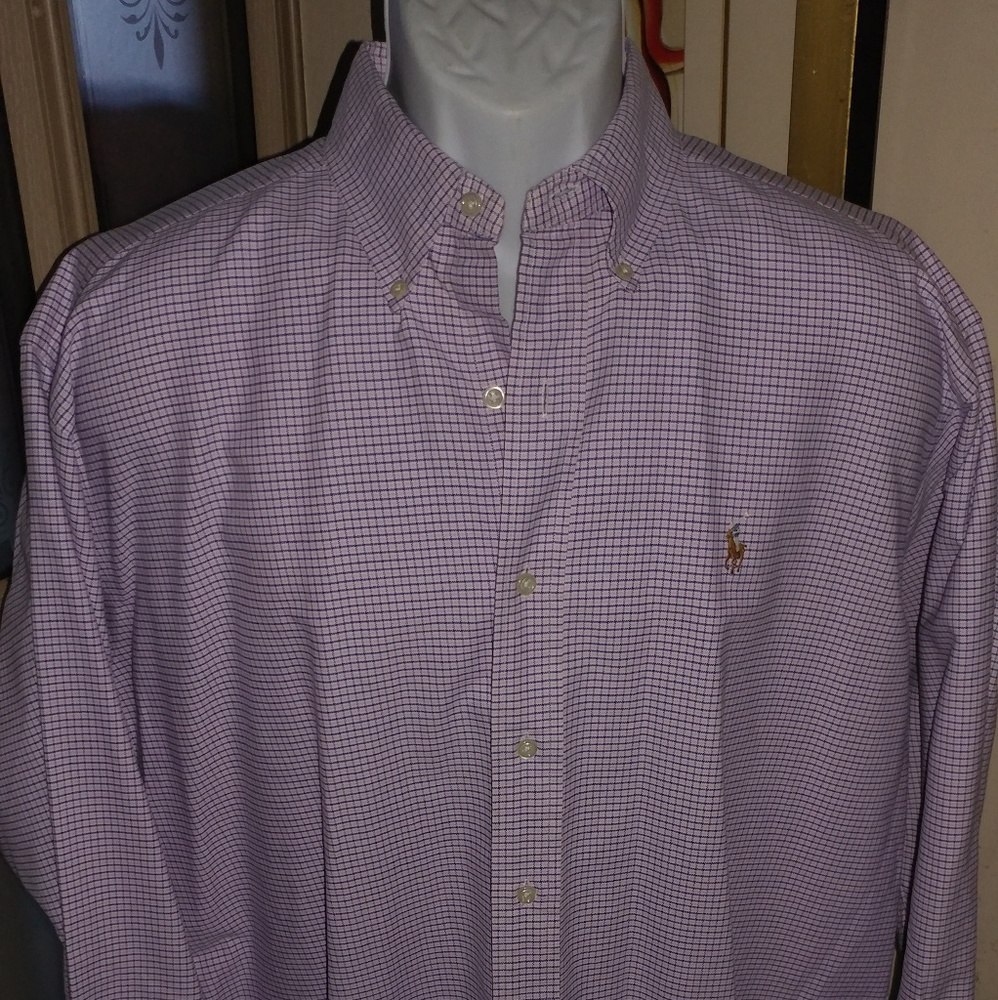 dry clean only Ralph Lauren polo shirt size large